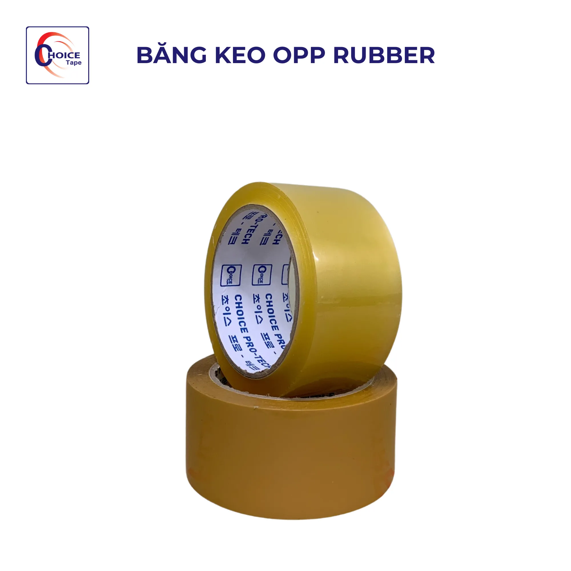 BĂNG KEO OPP RUBBER